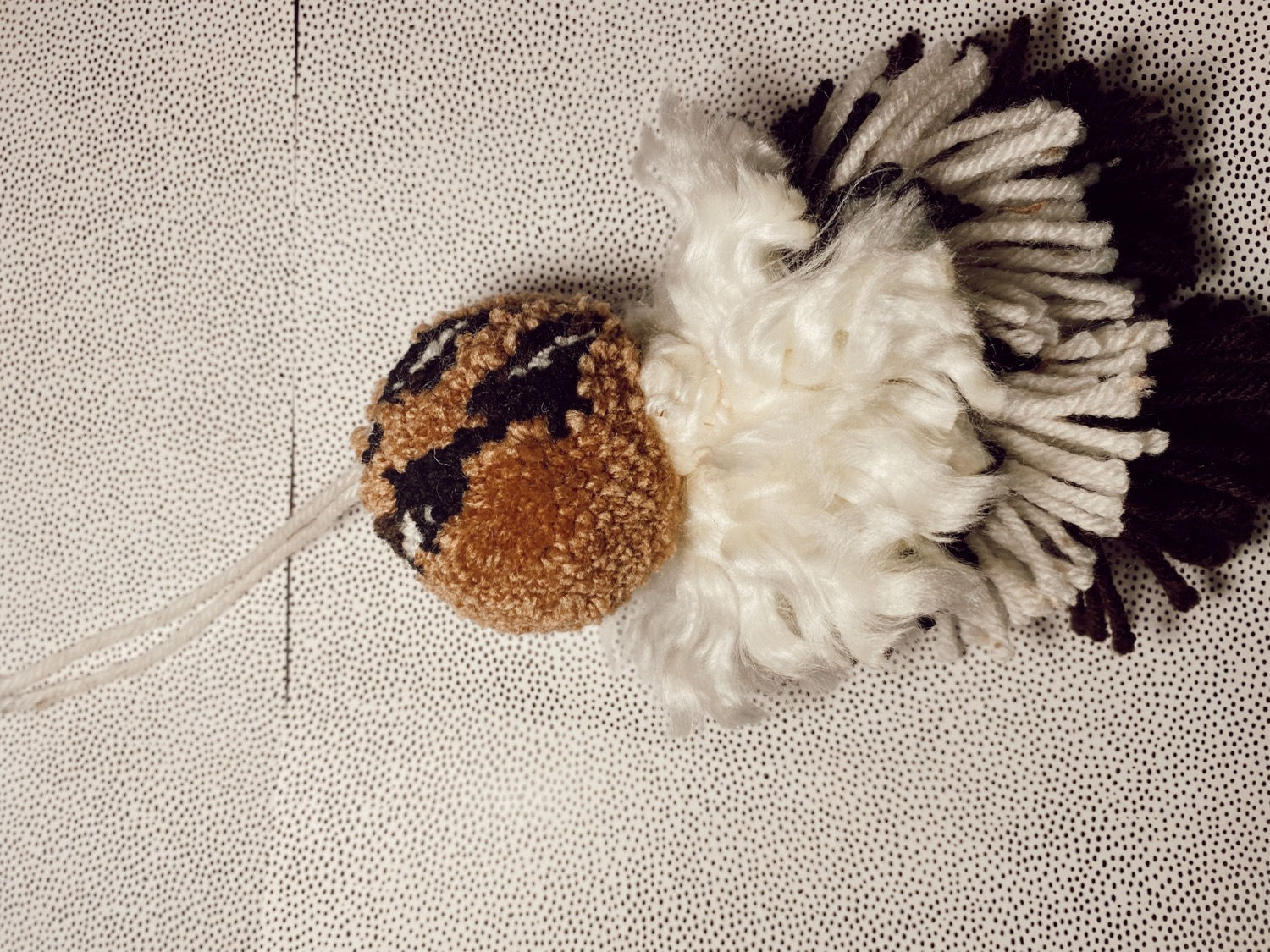 Cheetah car tassel