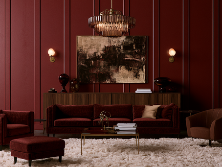 Neo Deco at Home: Fluted Wood, Brass and Curves, Built from IKEA