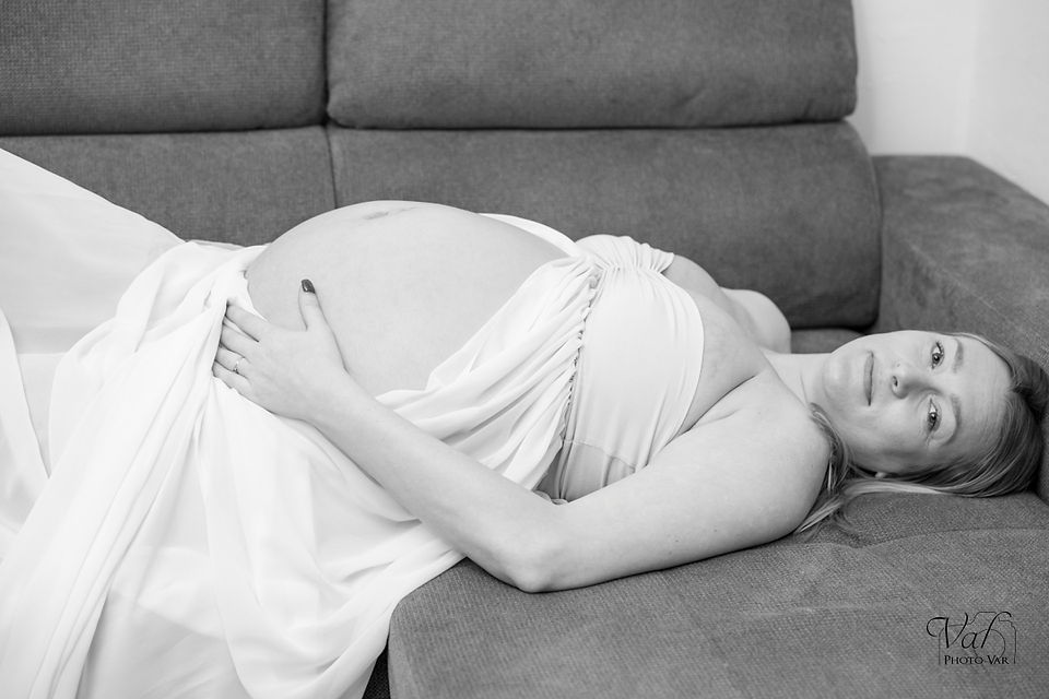Photo d'une maman enceinte