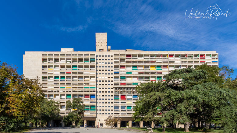Vue d'ensemble du Corbusier à Marseille