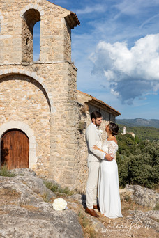 Photos de couple chapelle de Moissac Bellevue 83