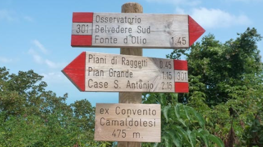 Paden van Monte Conero