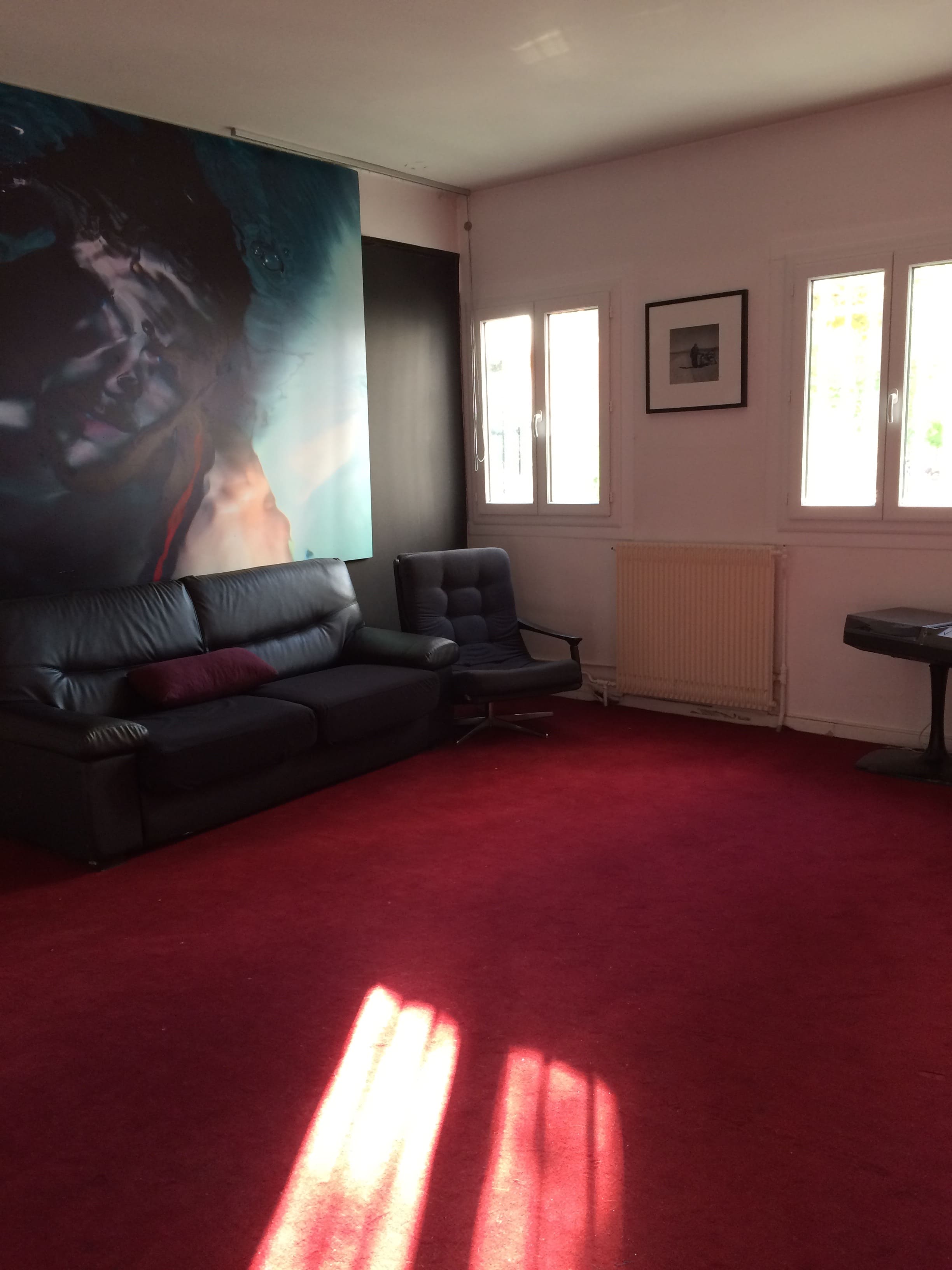lumière du jour dans une loge du grand studio ABEL14