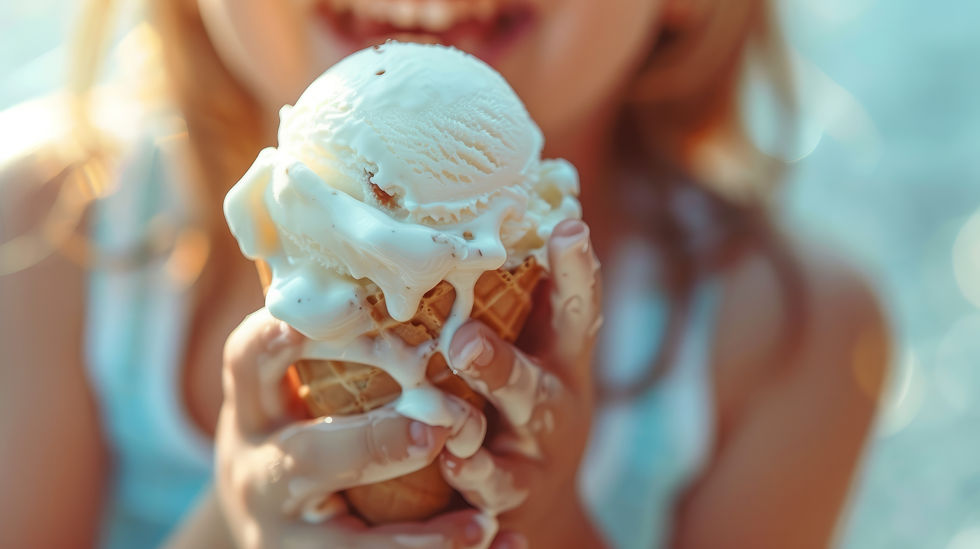 Sensory Play & Ice Cream Party!