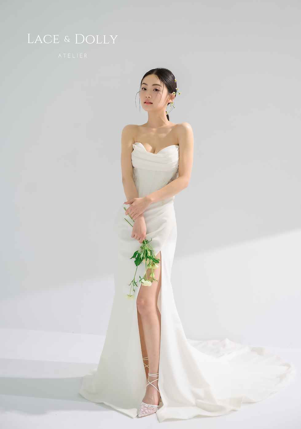 婚紗選對顯高 10 公分!Lace & Dolly 小個子新娘必看的「視覺增高」挑選攻略!