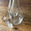 Thumbnail: Two delicate crystal carafes