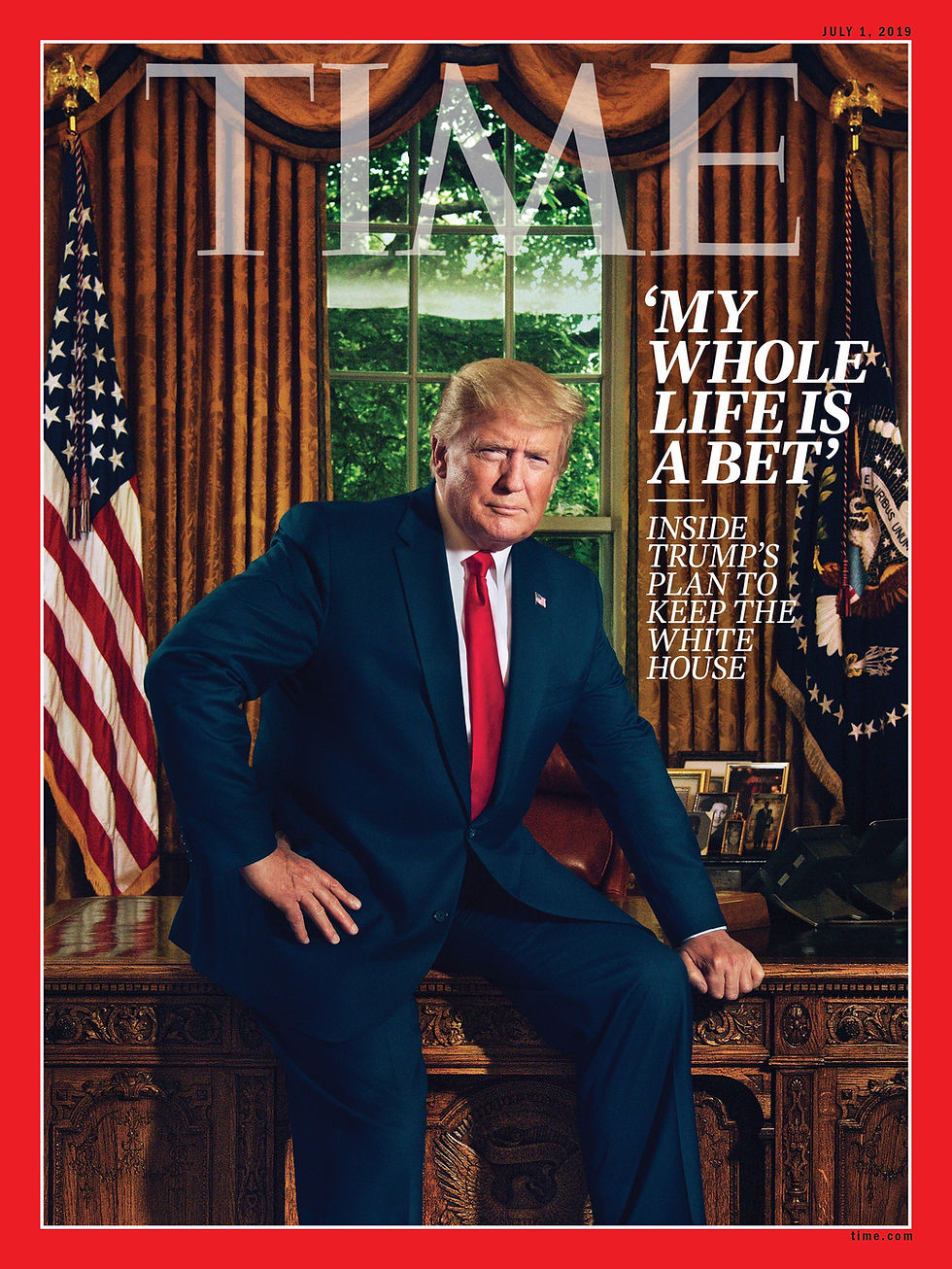 Trump on Time Magazine Cover