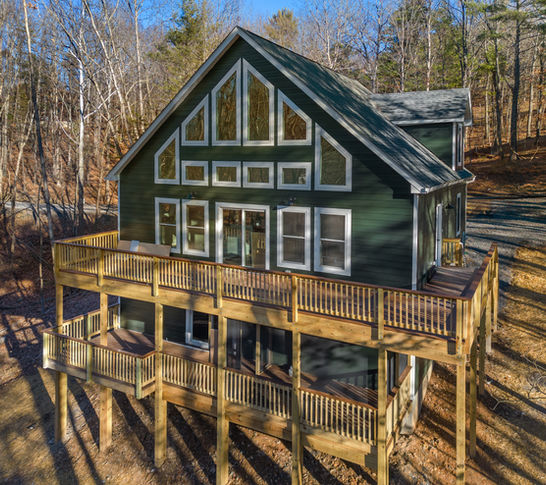 different view of the cabin