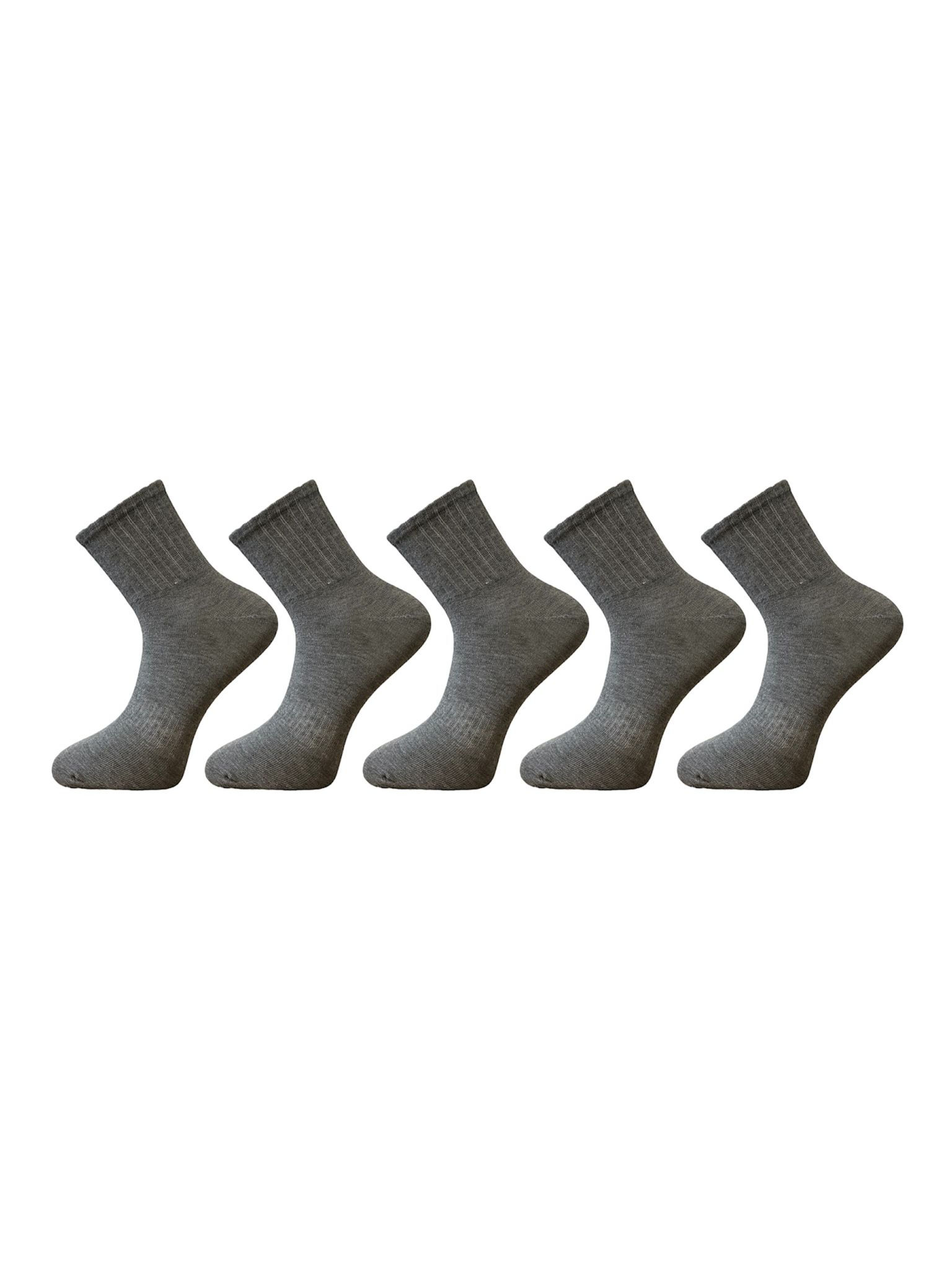 Enkel kousen - 5 pack grijs
