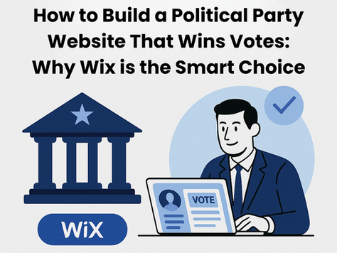 How to Build a Political Party Website That Wins Votes: Why Wix is the Smart Choice