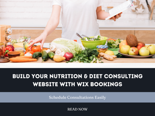 Build Your Nutrition & Diet Consulting Website with Wix Bookings: Schedule Consultations Easily