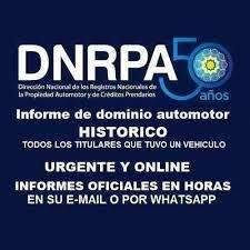 INFORME DE DOMINIO