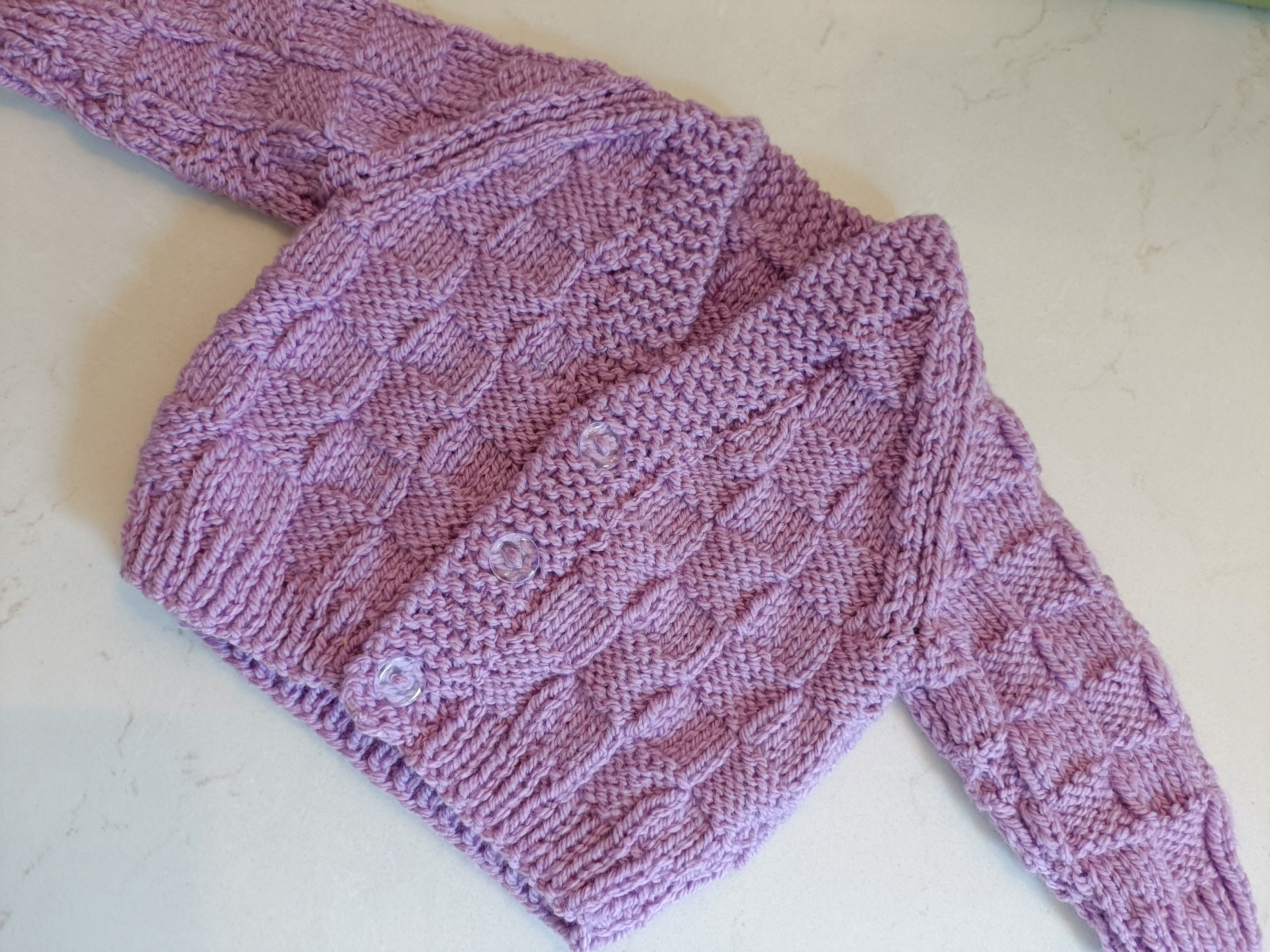 Orchid cardigan 3m - 6m