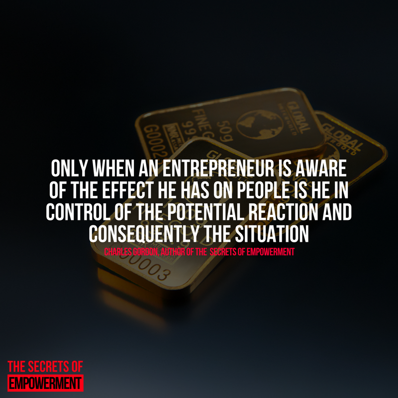 Quotes by Charles Gordon, extracted from The Secrets of Empowerment