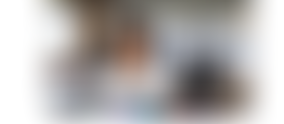 man trying custom background with logo on google meet