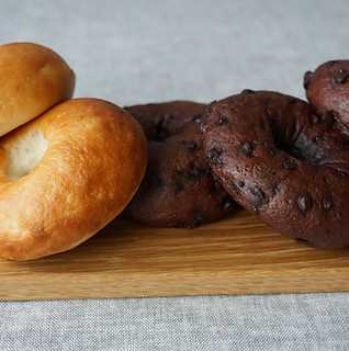 米粉と玄米粉のベーグル