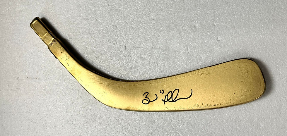 Brad Marchand Signed Boston Bruins Hockey Stick Blade (Gold) COA