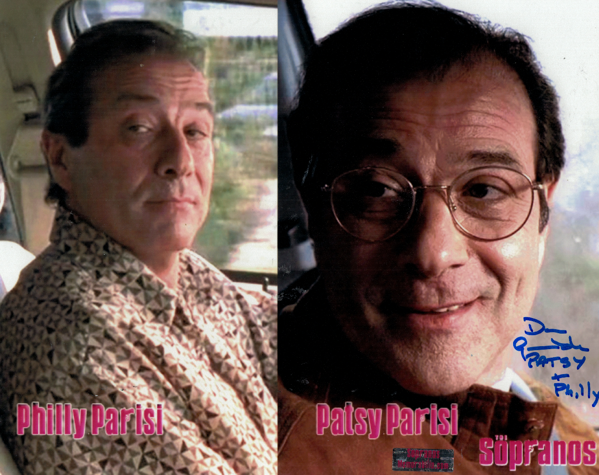 Dan Grimaldi The Sopranos Signed 8x10 Photo Patsy Philly Parisi COA