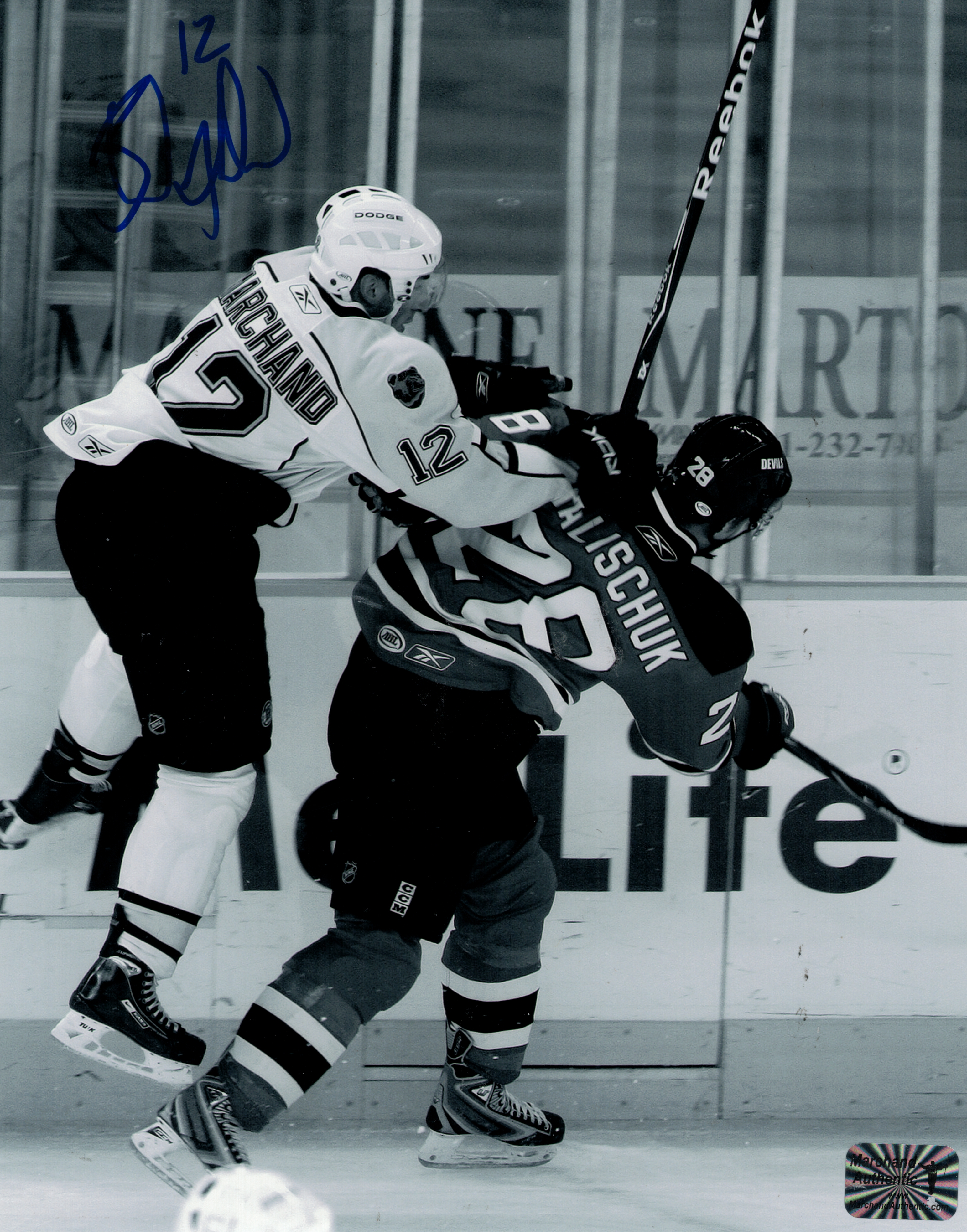 Brad Marchand Boston Providence Bruins Signed Autograph 8x10 Photo Minor
