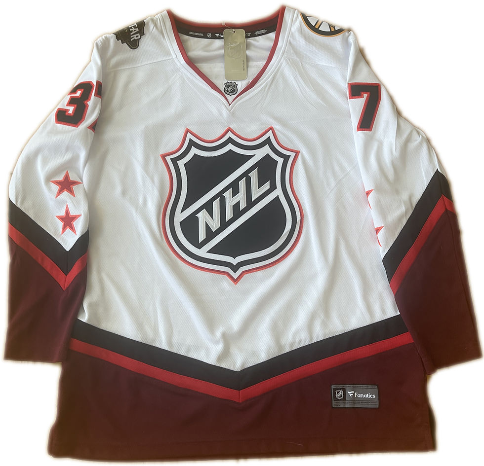 Thumbnail: Patrice Bergeron Signed 2022 NHL All Star Game Hockey Jersey COA