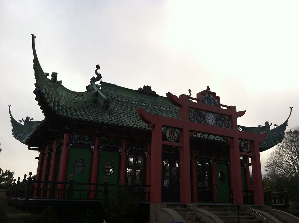 Chinese Tea House at the Breakers.