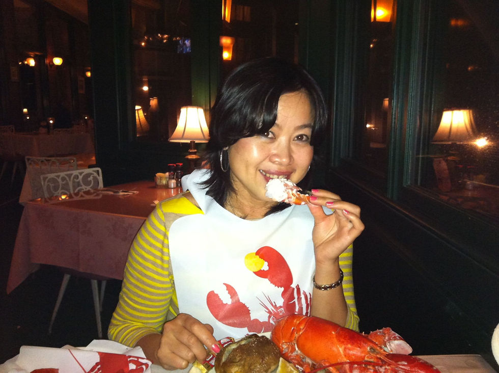 First Lobster - Yum!!!!!!!