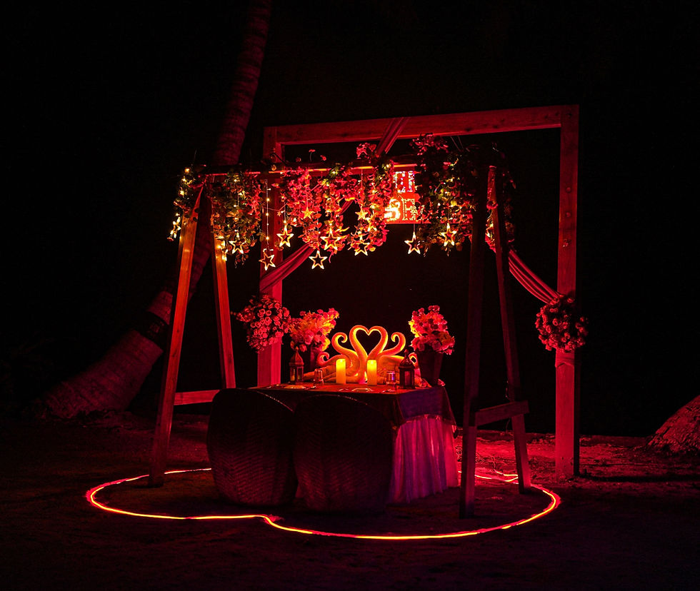 Candle light Dinner in Havelock