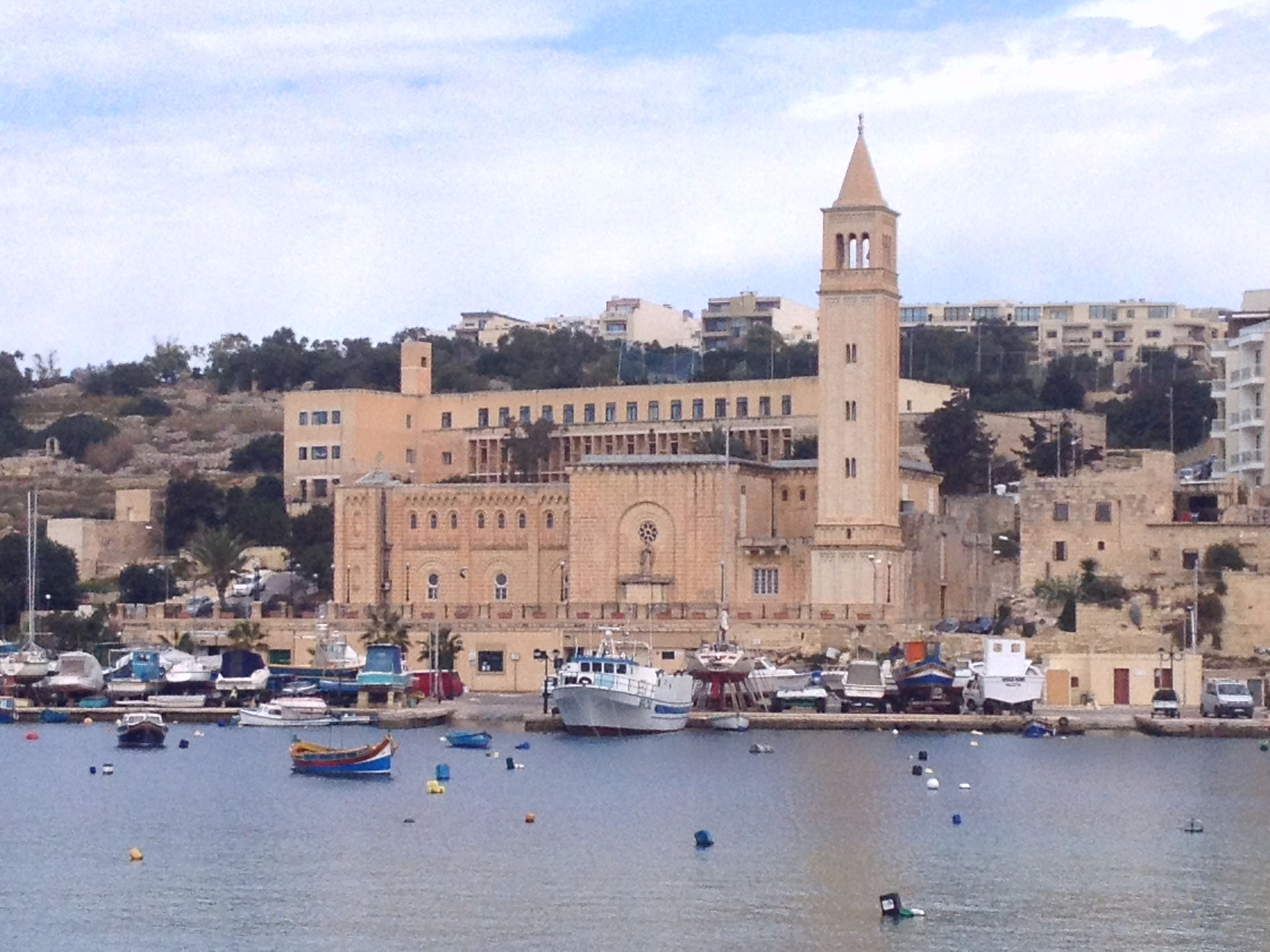 The Port town of Marsaxlokk