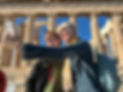 Selfie at the Parthenon, Athens, Acropolis, Greece