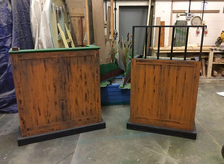 Judges bench and Dock