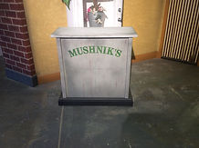 Mushnik's counter for little shop of horrors set hire