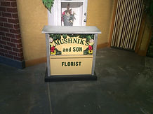 Mushnik's counter for little shop of horrors set hire