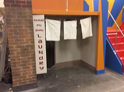 Chinese laundry for Bugsy Malone set hire