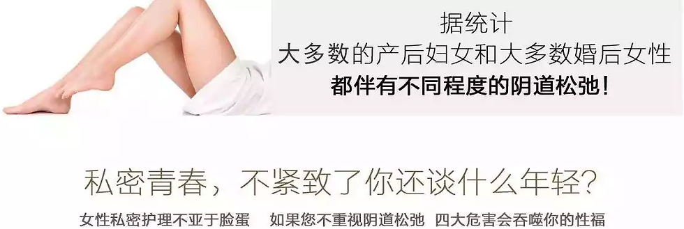 数据显示大多数的产后妇女和大多数婚后女性都伴有不同程度的阴道松弛