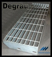 degrau metalico