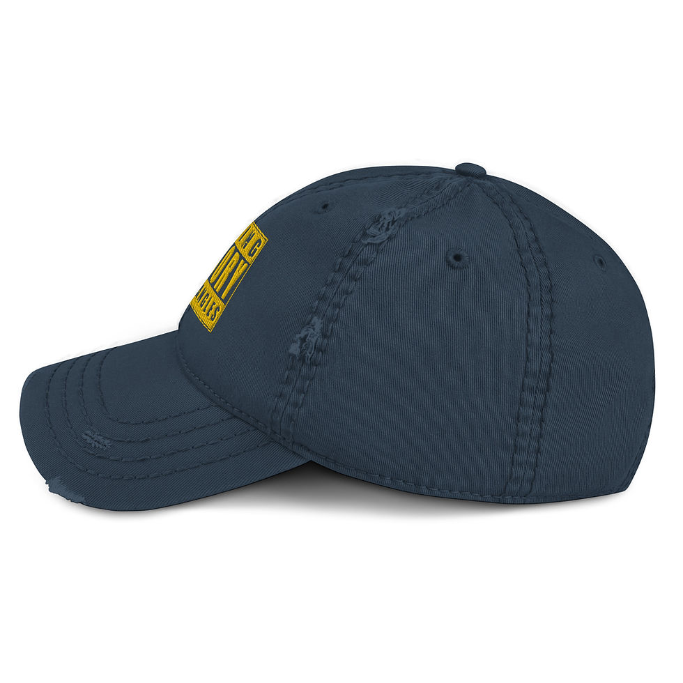 Thumbnail: Distressed explicit angle hat