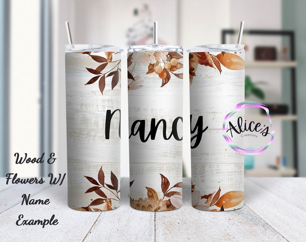 Thumbnail: Flower Tumblers