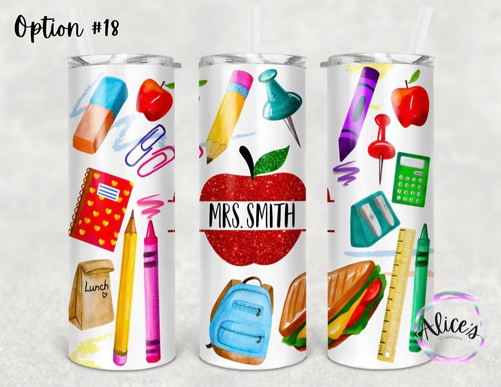 Thumbnail: Teacher Tumblers
