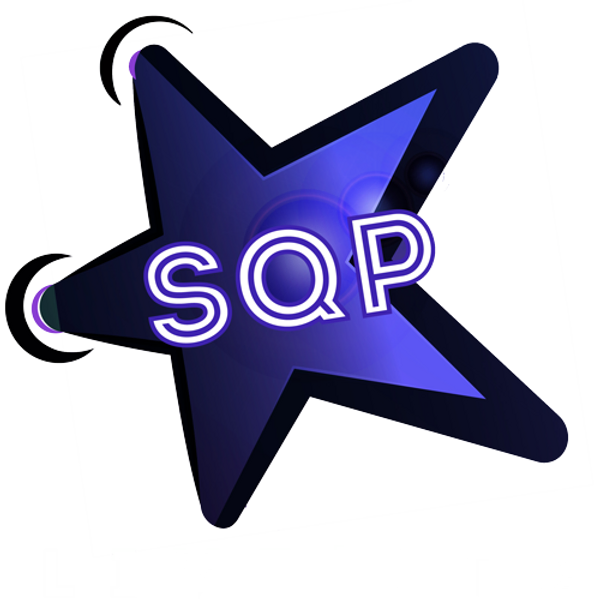 A purple star logo with the name SQP Live Ltd written across it.