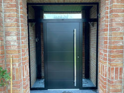 Porte d'entrée Aluminium sur mesure - Frelinghem (59)