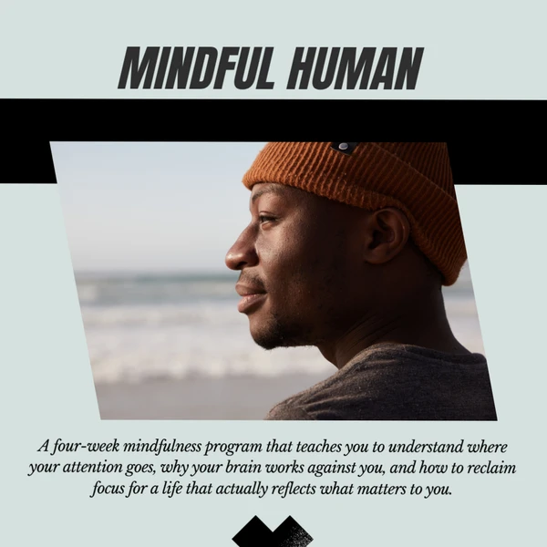 Man in hat thinking deeply while looking in the distance with an pleased expression