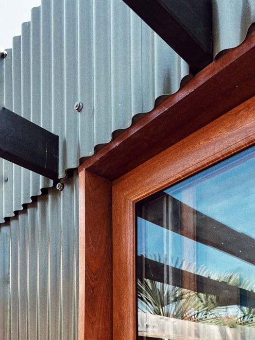 Jade Way, timber reveal detail - complementing with timber effect UPVC doors