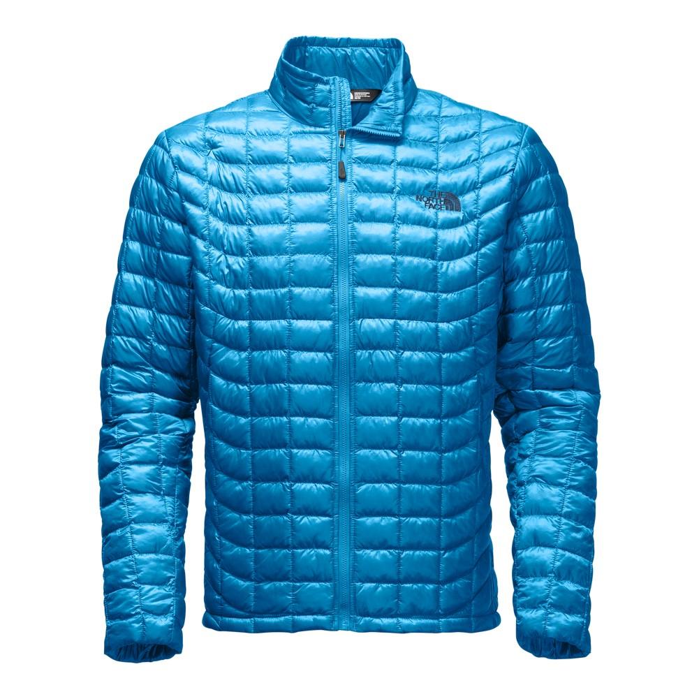 blue north face thermoball jacket