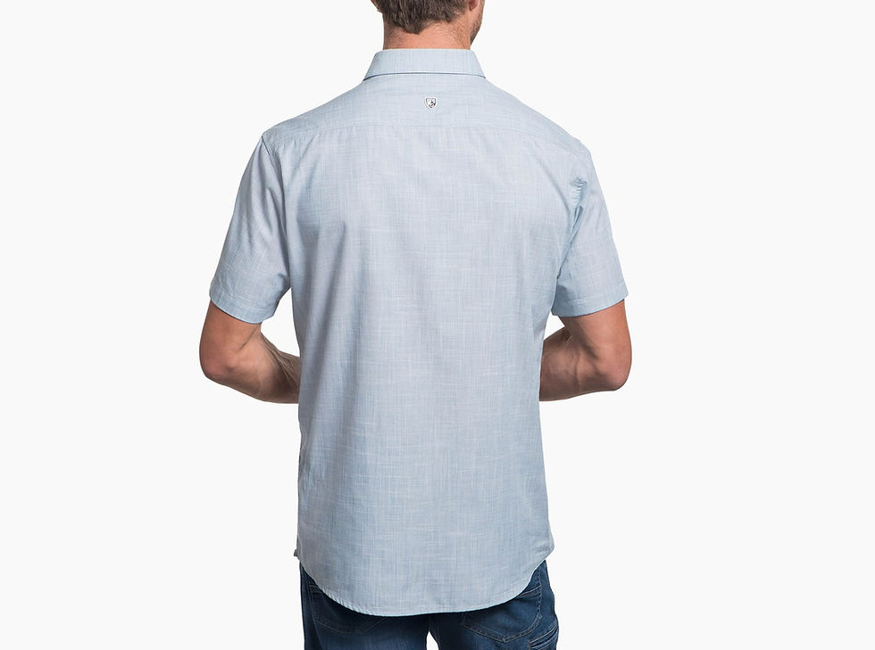 Thumbnail: Kuhl Karib Short Sleeve Shirt, Horizon Blue