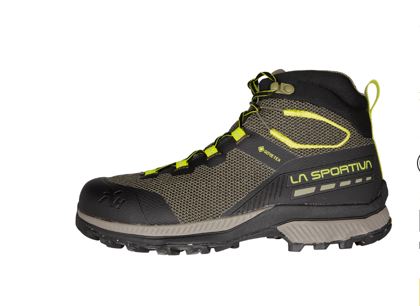 Thumbnail: La Sportiva Mens' TX Hike Mid GTX Hiking shoes -Carbon/ Saffron