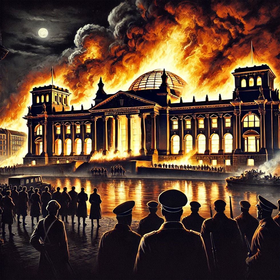 Burning of The Reichstag, 1933