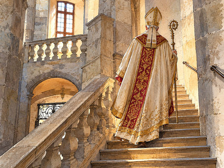 Theatrical Architecture in Narbonne: The Floating Archbishop (#736)