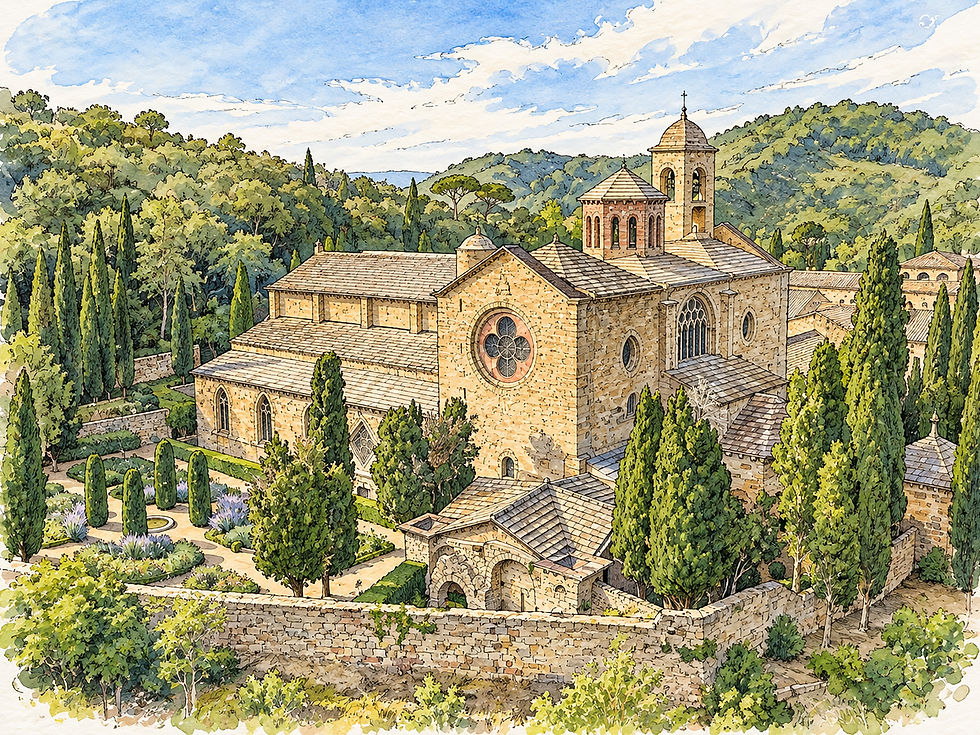 Fontfroide Abbey Part 1: A Thousand Years of Faith, Conflict and Survival (#753)