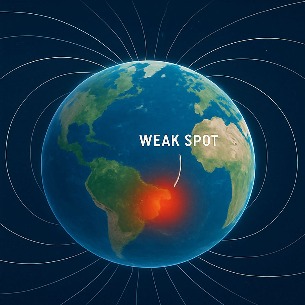 Under the South Atlantic: The growing hole in Earth’s magnetic shield (#415)