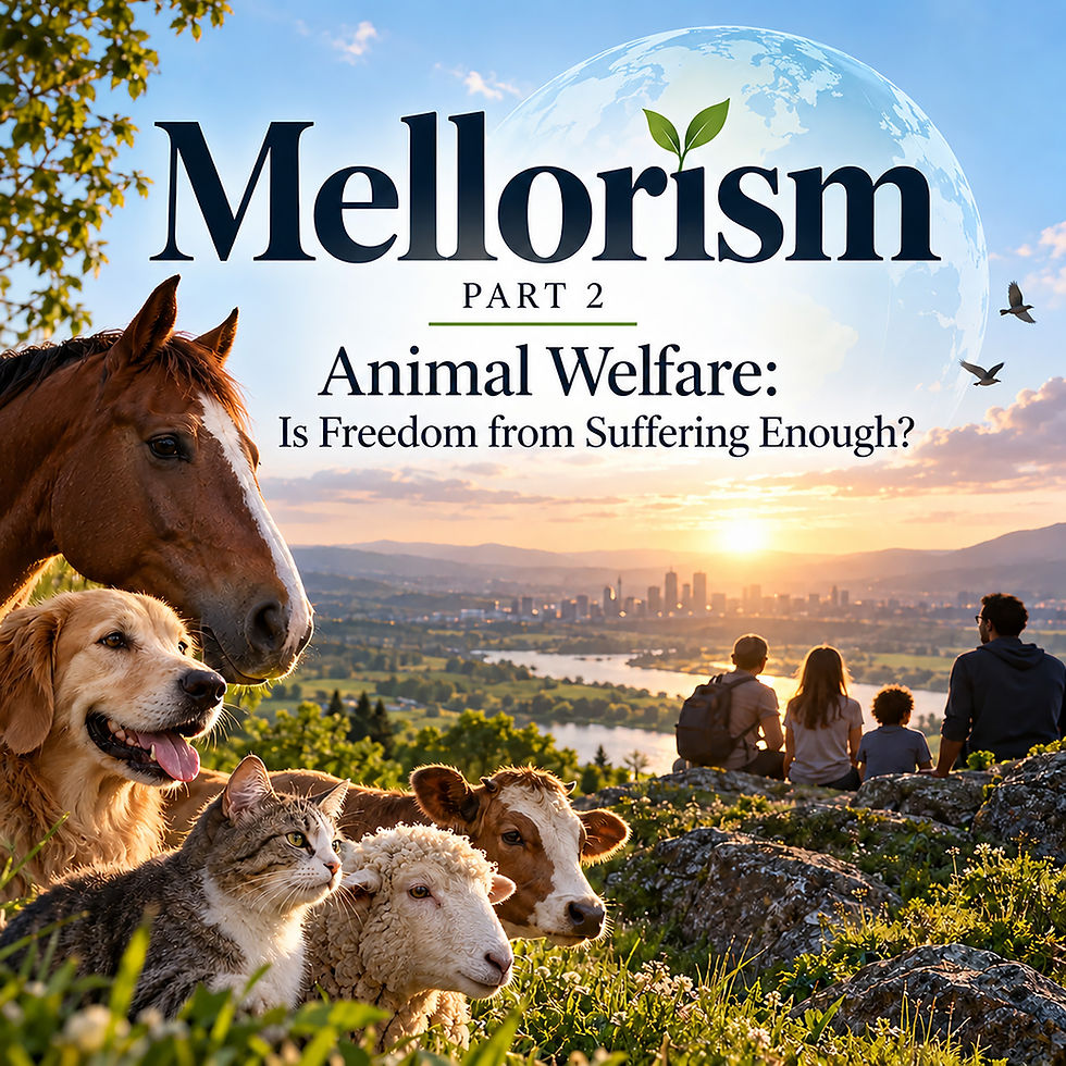 Animal Welfare: Is Freedom from Suffering Enough? (#765)